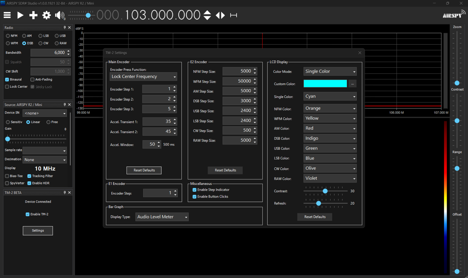 SDR# TM-2 Plugin Beta